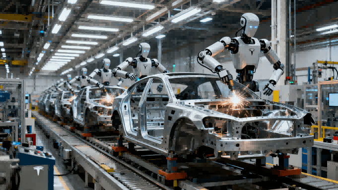 特斯拉按下“擎天柱”量产加速键，马斯克预言其价值占比将超八成