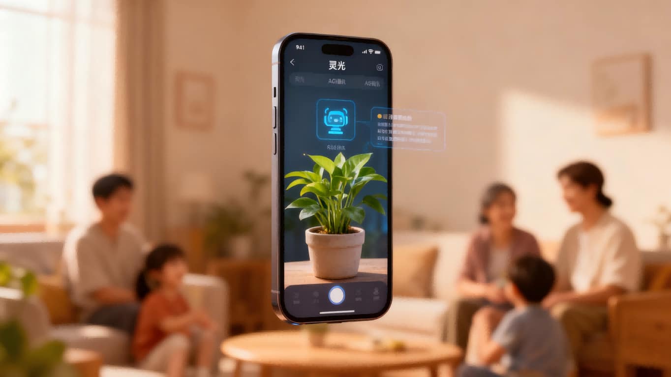 蚂蚁集团推出“灵光”应用，AGI相机开启视觉识别新体验