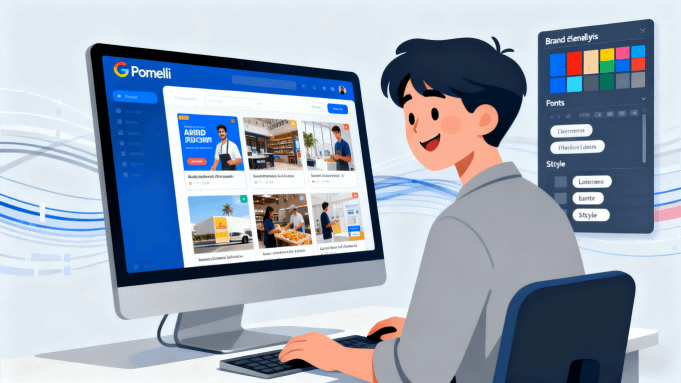 谷歌推出Pomelli：AI技术如何为中小企业重塑营销设计