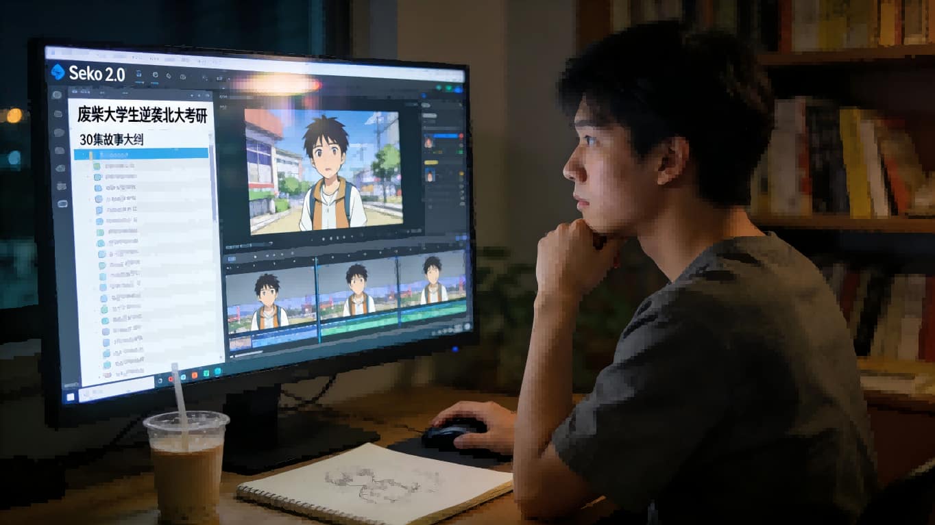 商汤发布Seko 2.0：AI视频智能体突破长剧连贯性瓶颈，动画制作迈入“奶茶价”时代