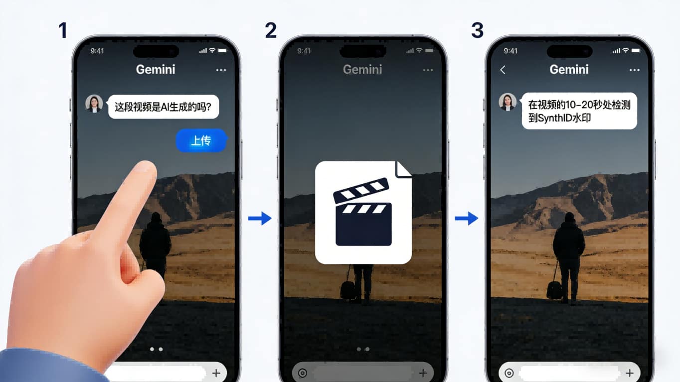 对抗深度伪造新战线：谷歌Gemini视频检测工具全球上线，但能力有限