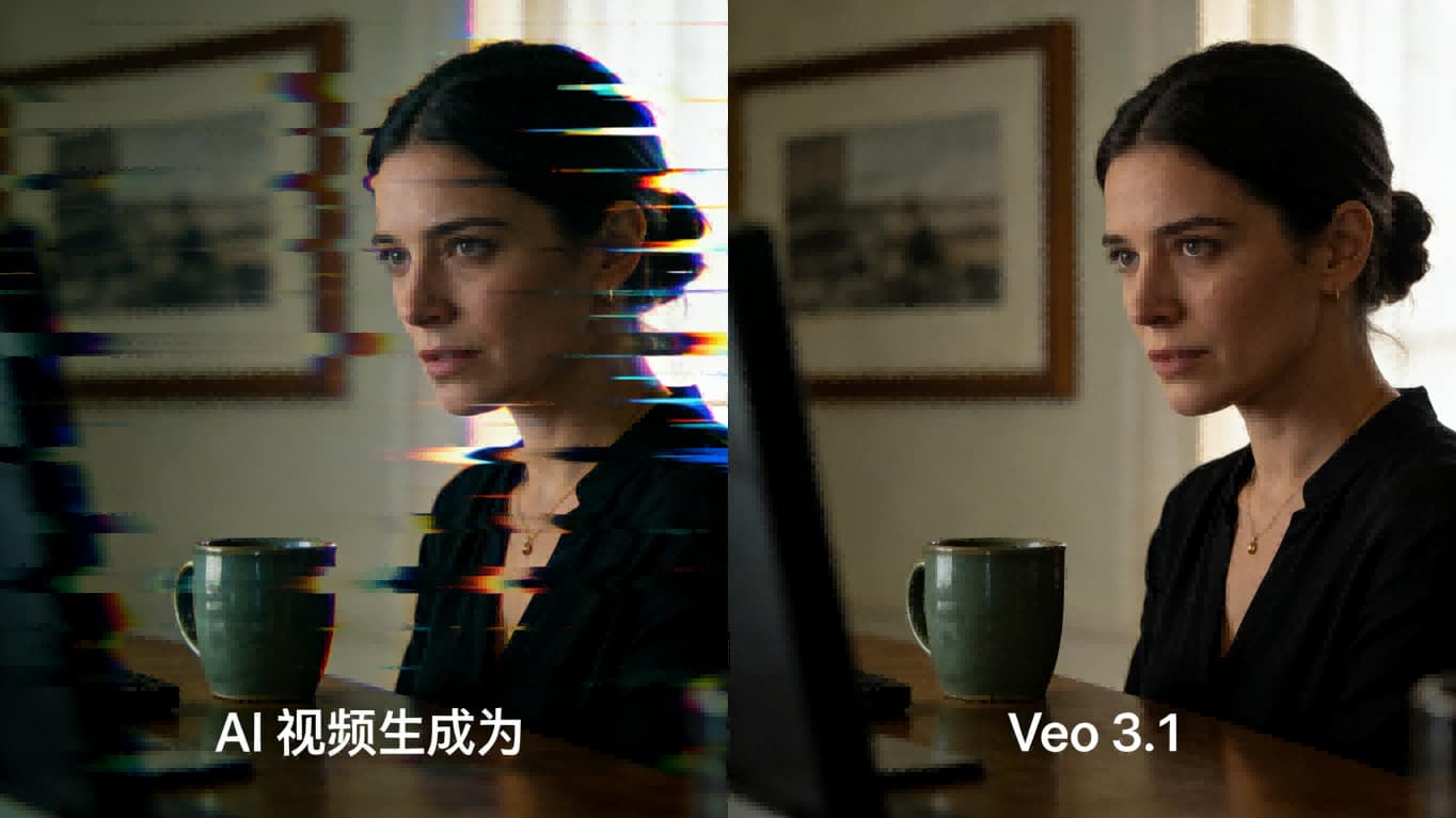 谷歌Veo 3.1破局AI视频生成！参考图精准还原，竖屏4K直出引爆创作革命